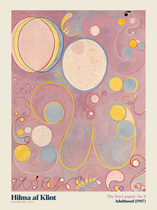 Hilma af Klint - Abstract Art - The Ten Largest, No.8