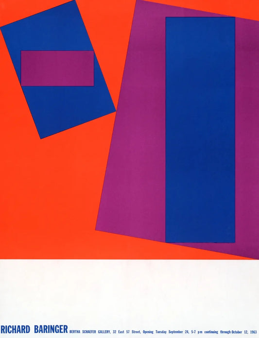 Richard Baringer Vintage Poster