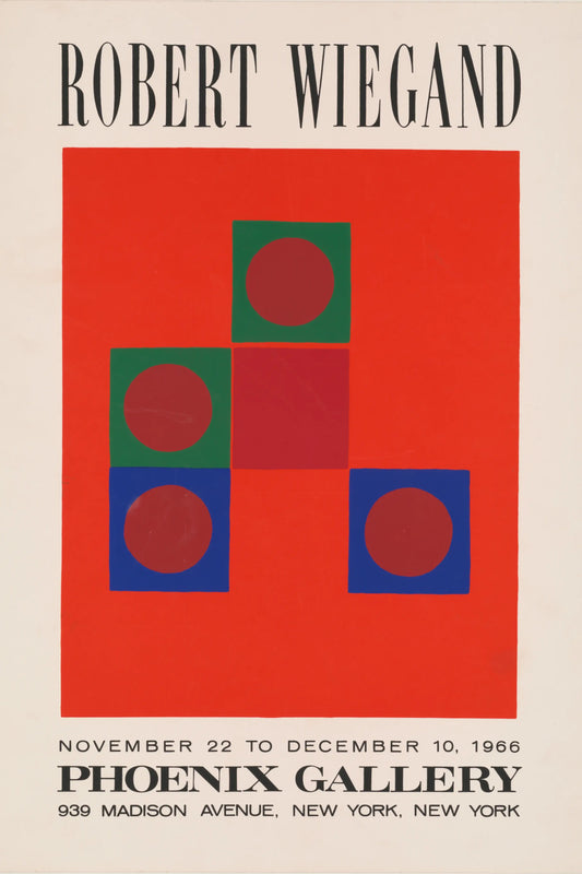 Robert Weigand Exhibition Poster