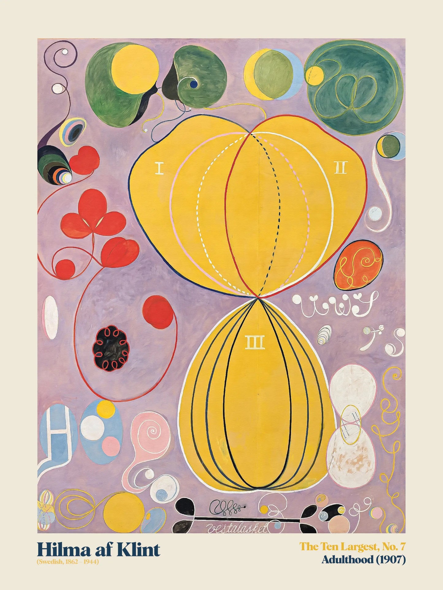 Hilma af Klint - Abstract Art - The Ten Largest, No.7