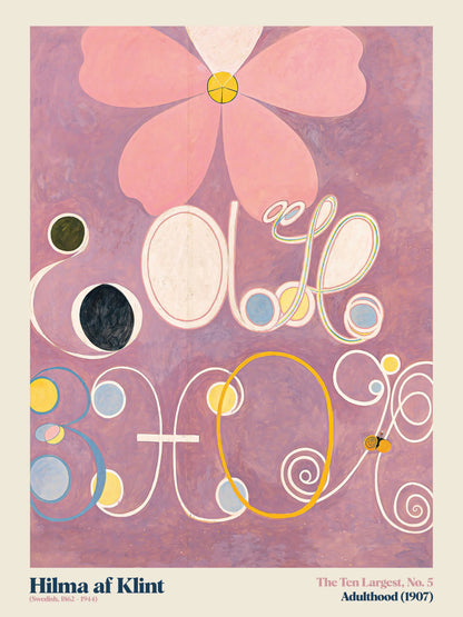 Hilma af Klint - Abstract Art - The Ten Largest, No.5