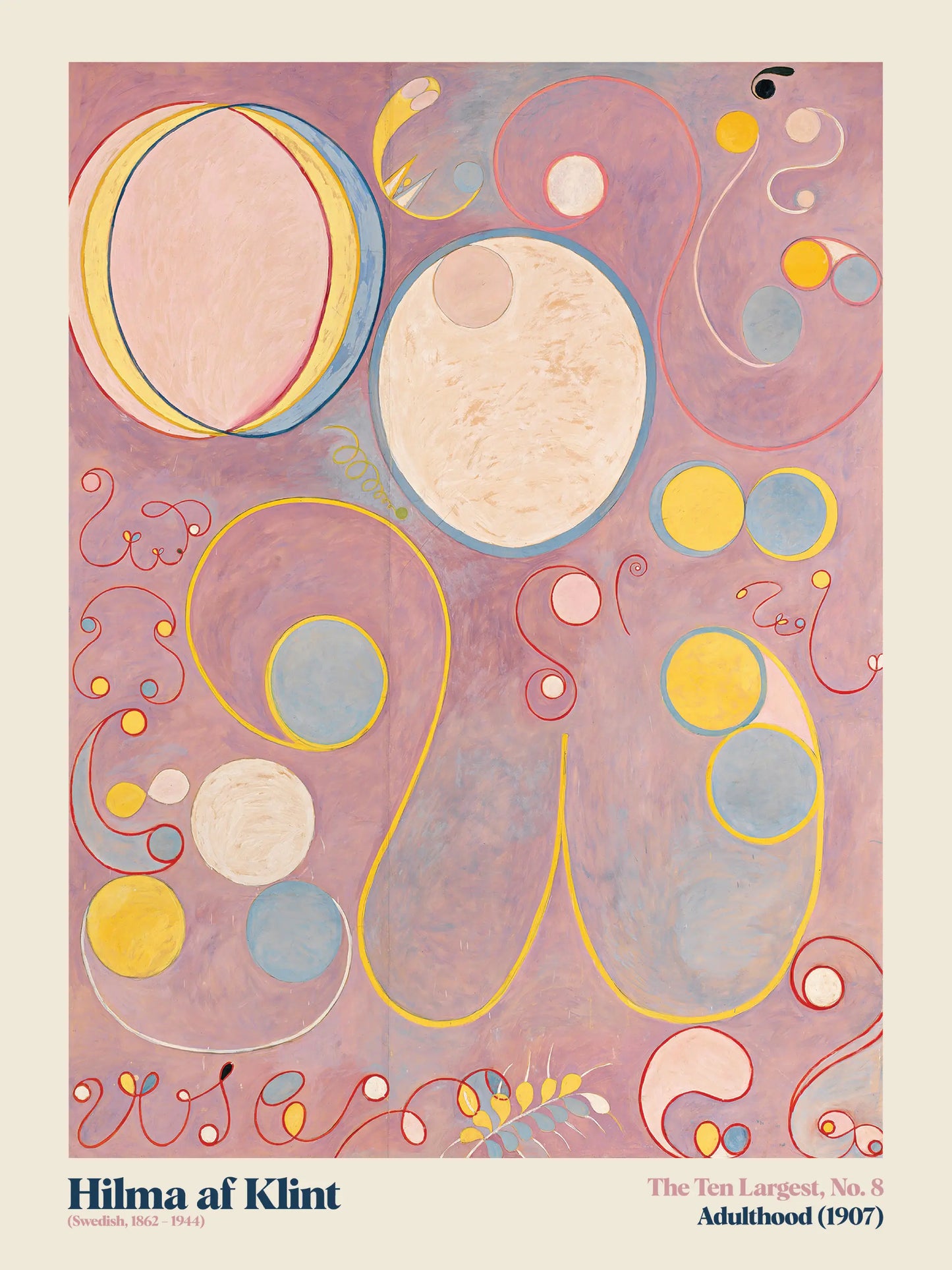 Hilma af Klint - Abstract Art - The Ten Largest, No.8