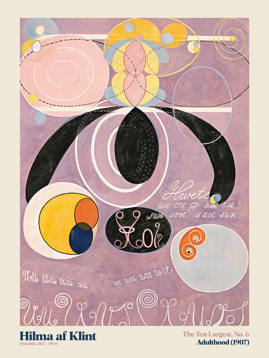 Hilma af Klint - Abstract Art - The Ten Largest, No.6