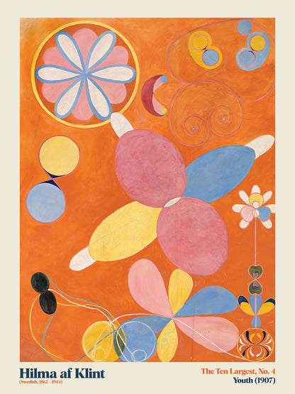 Hilma af Klint - Abstract Art - The Ten Largest, No.4