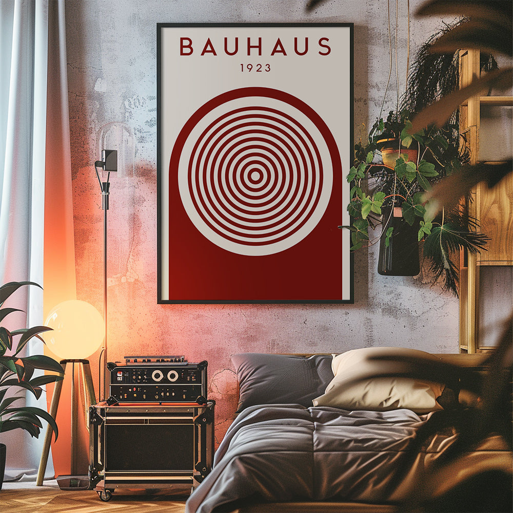 Bauhaus Poster - Concentric