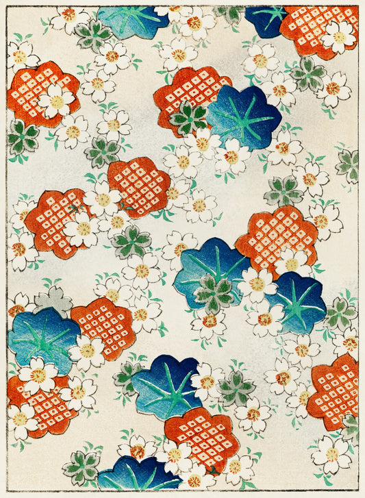 Bijutsu Sekai Floral Pattern