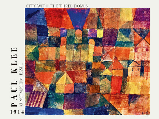 City with the Three Domes - Paul Klee