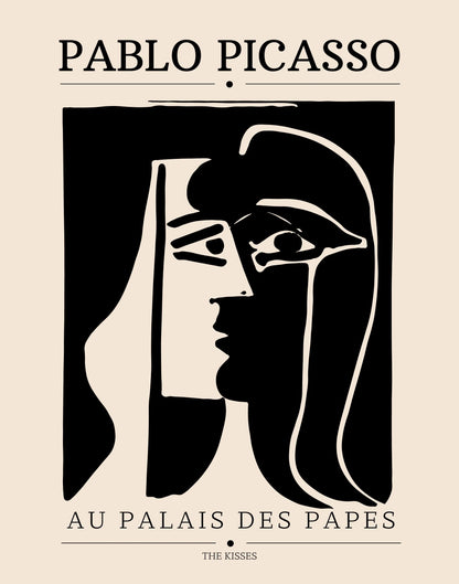 Pablo Picasso Vintage Art Exhibition Poster