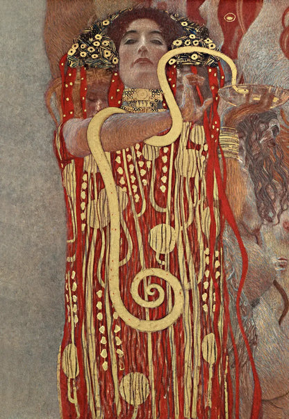 Hygieia by Gustav Klimt