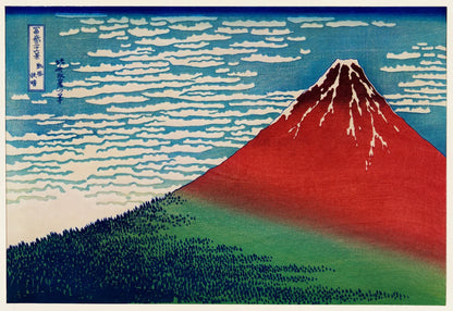 Fine Wind, Clear Morning - Katsushika Hokusai