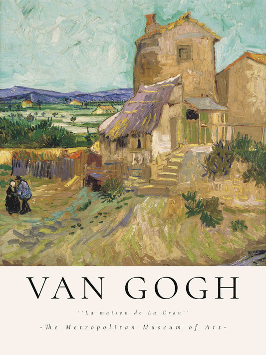 La maison de la Crau by Vincent Van Gogh