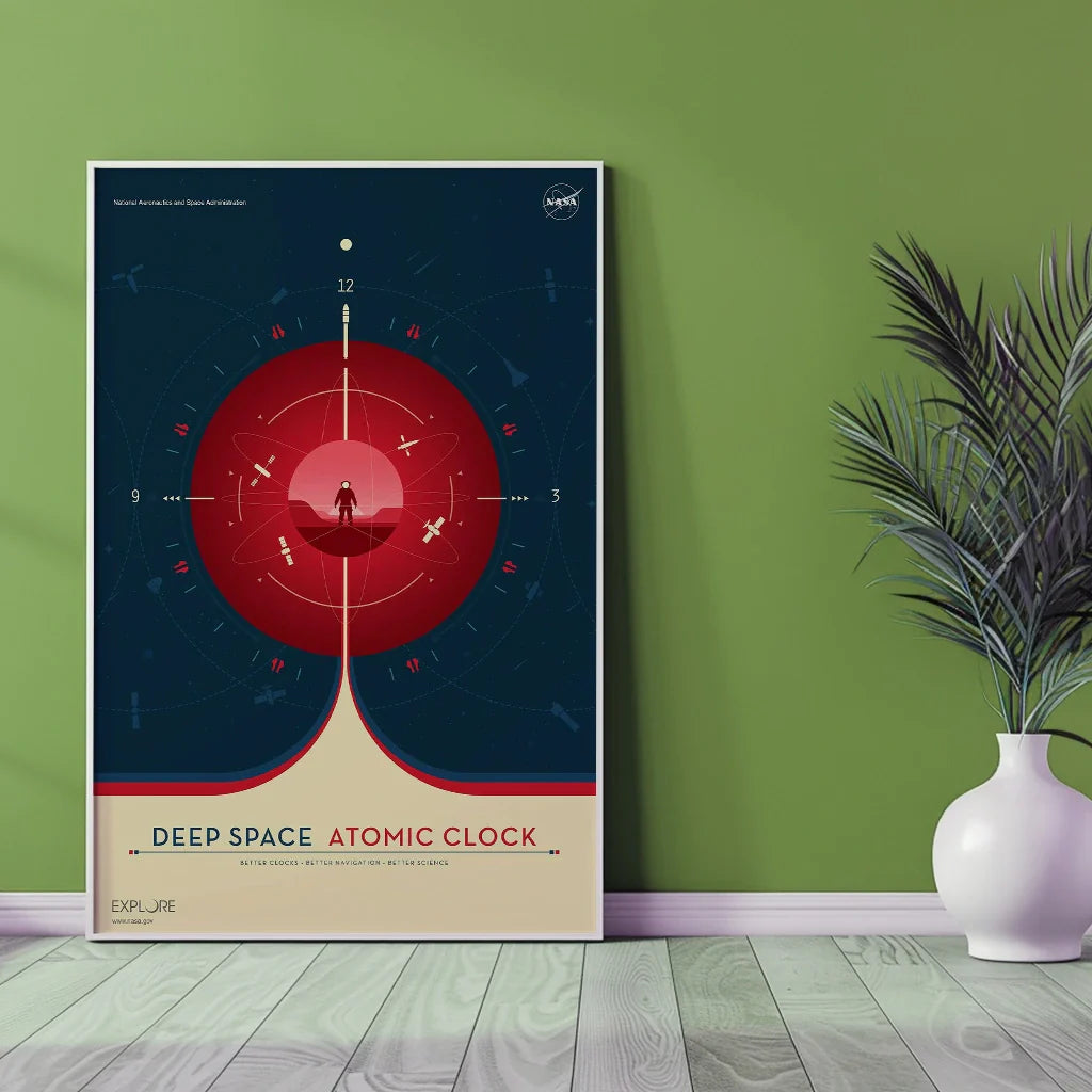 Atomic Clock Red