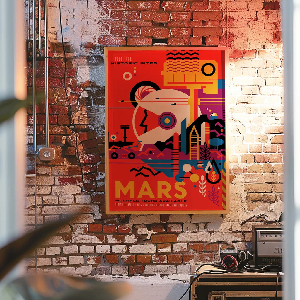 Mars - NASA Poster