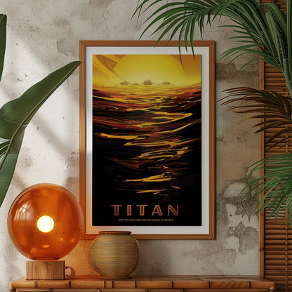 Titan - NASA Poster