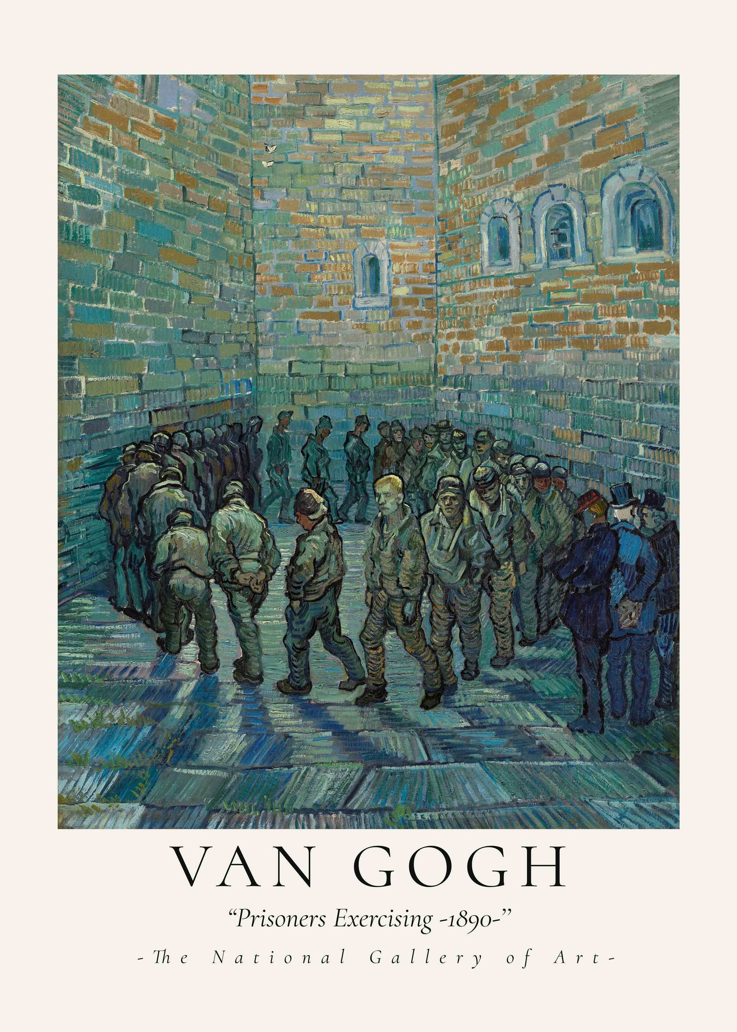 Prisoners Exercising by Vincent Van Gogh