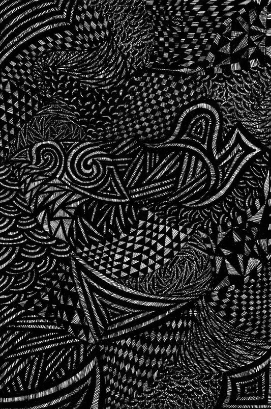 Symphony of Patterns Abstract Art