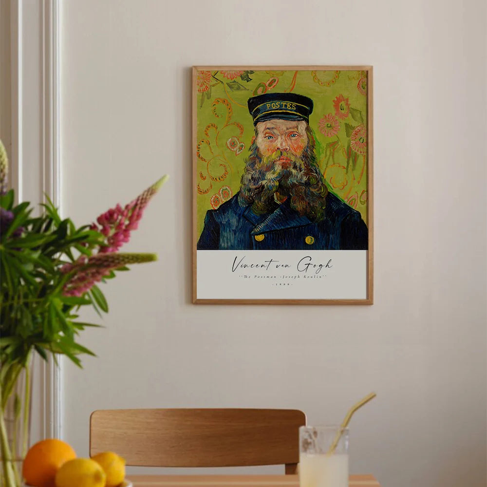 The Postman by Vincent Van Gogh