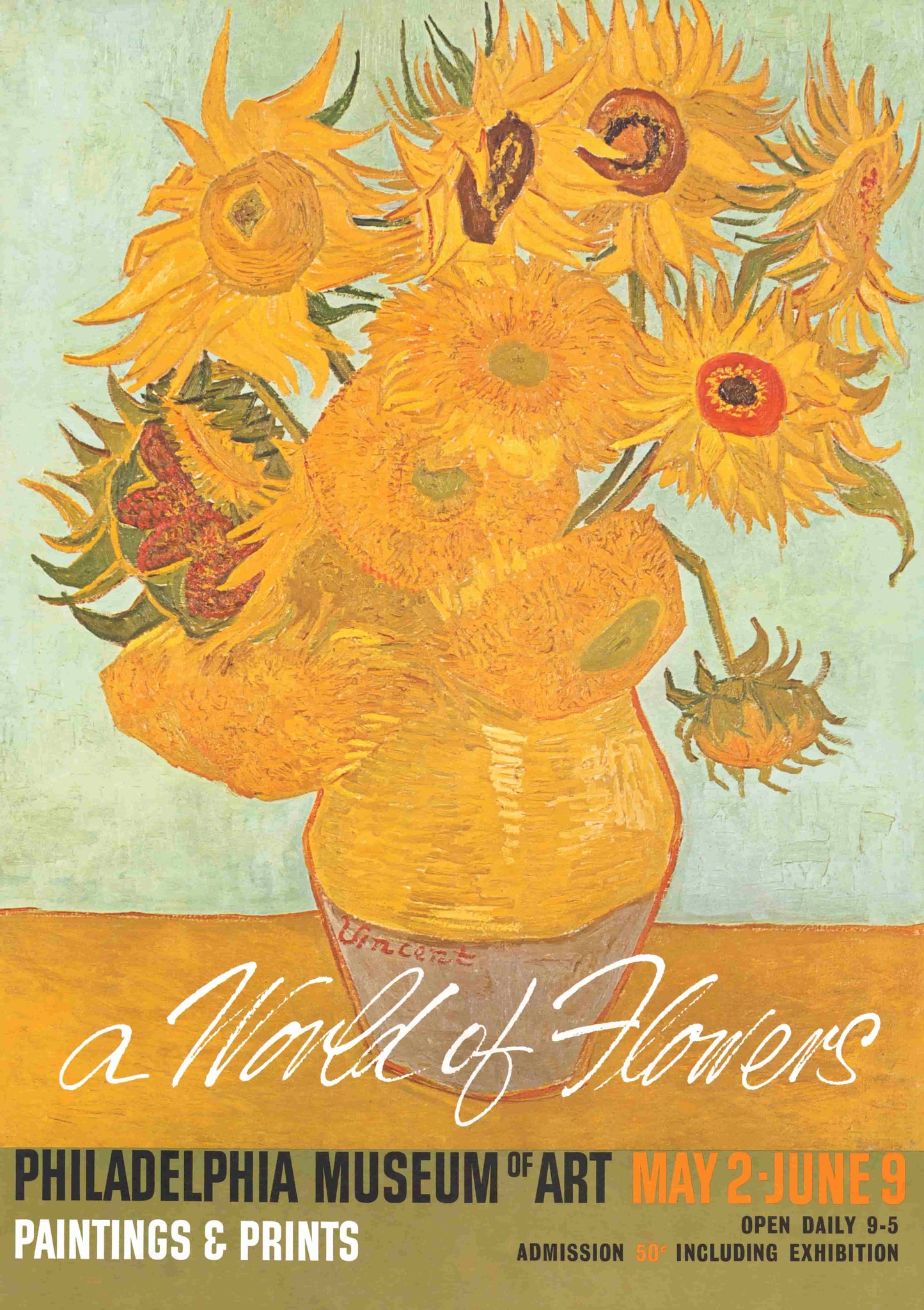 Van Gogh Exhibition Poster