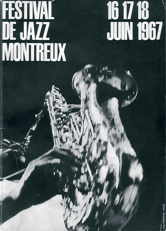 Vintage Poster - The Montreaux Jazz Festival 1967