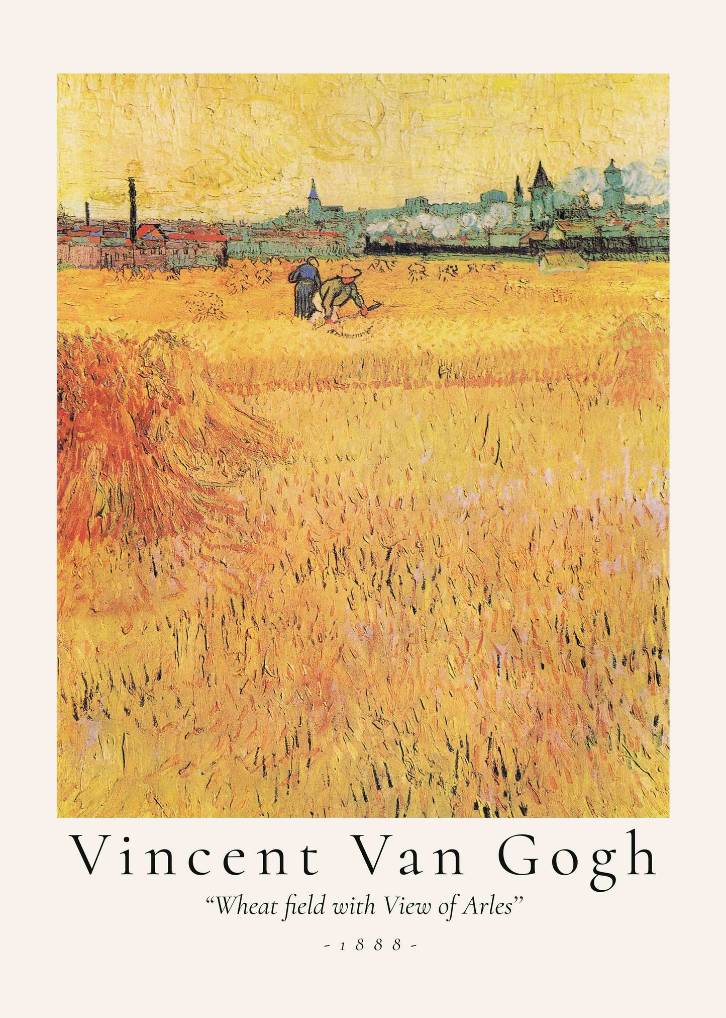 Wheat Field by Vincent Van Gogh