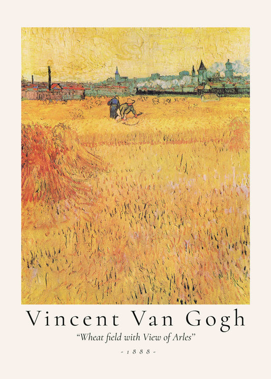 Wheat Field by Vincent Van Gogh