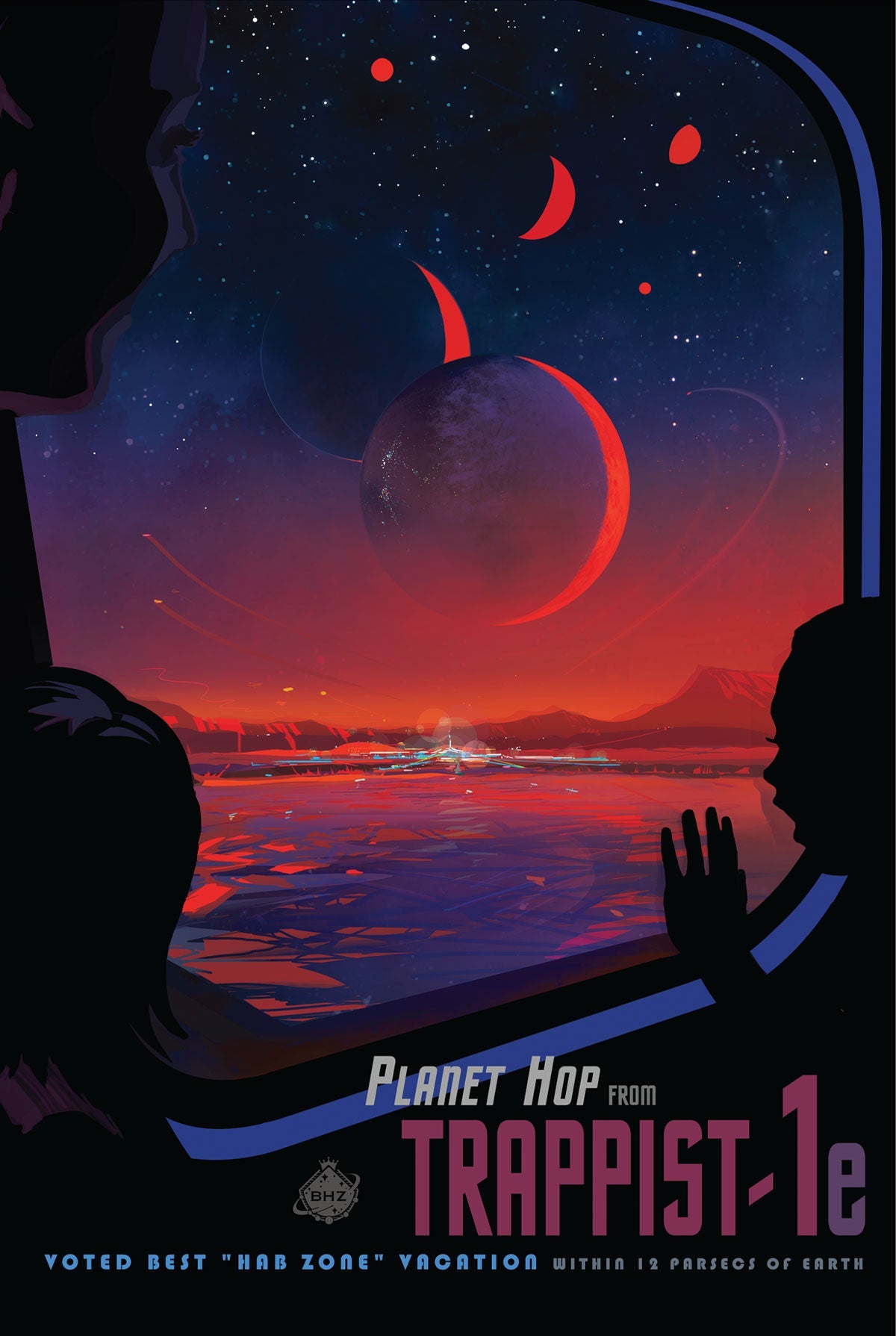 TRAPPIST-1e - NASA Poster